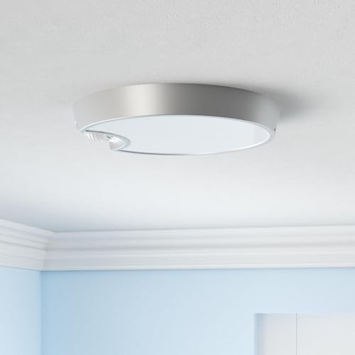 Battery Ceiling Light Motion Sensor Rechargeable Wireless Shower Light with - Picture 3 of 7