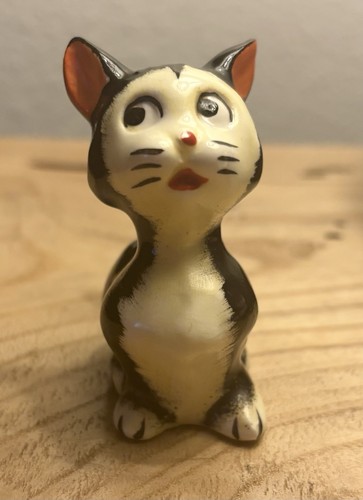 Vintage Goebel Figaro Cat Figurine Ceramic Walt Disney Pinocchio Germany - Picture 10 of 11