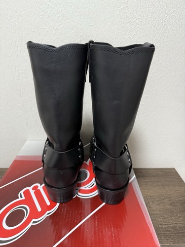 NEW Dingo Motorcycle Boots Leather Dean Harness Strap Black DI19057 Sz 9.5 EW - Picture 5 of 7