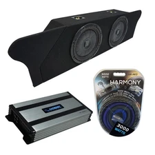 10-15 Chevy Camaro Coupe Trunk Kicker CompVT CVT10 Dual 10" Sub Box HA-A800.1