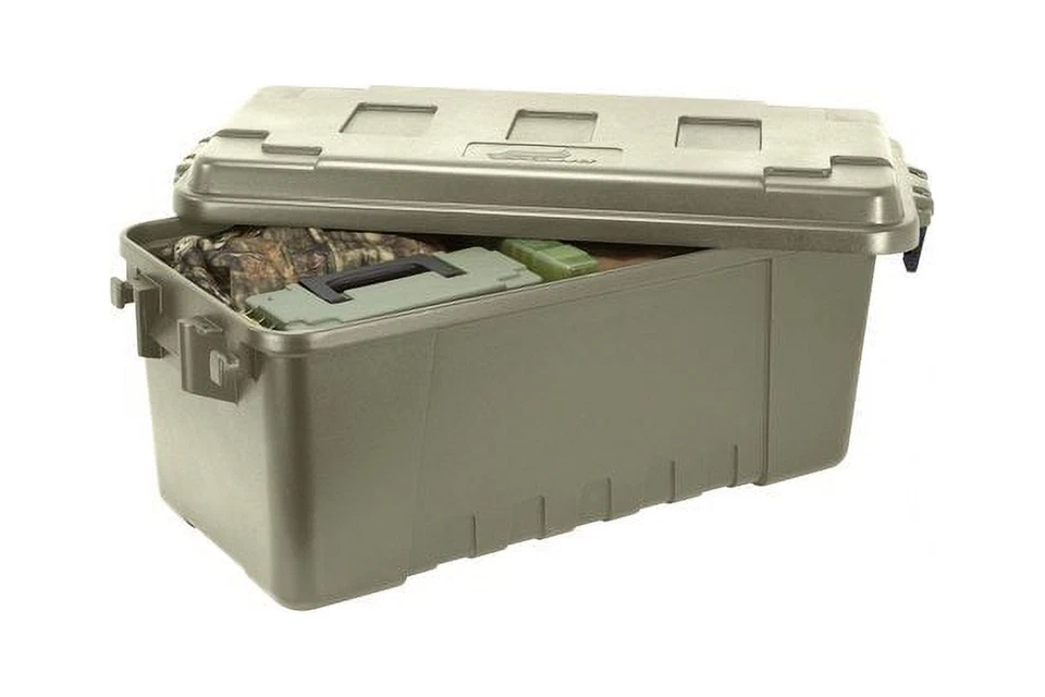 Plano Sportsman багажник, OD зеленый, средний, 68 кварт запираемый коробка для хранения - Изображение 4 из 4