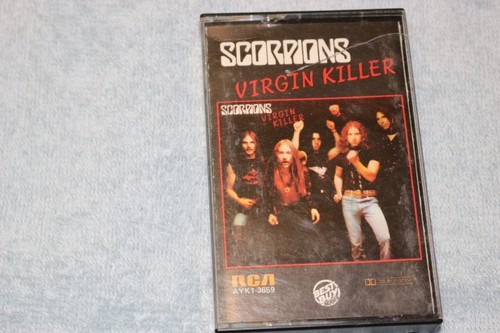 SCORPIONS-"VIRGIN KILLER" CASSETTE, RCA AYK1-3659, 1977, EXCELLENT - Picture 2 of 3