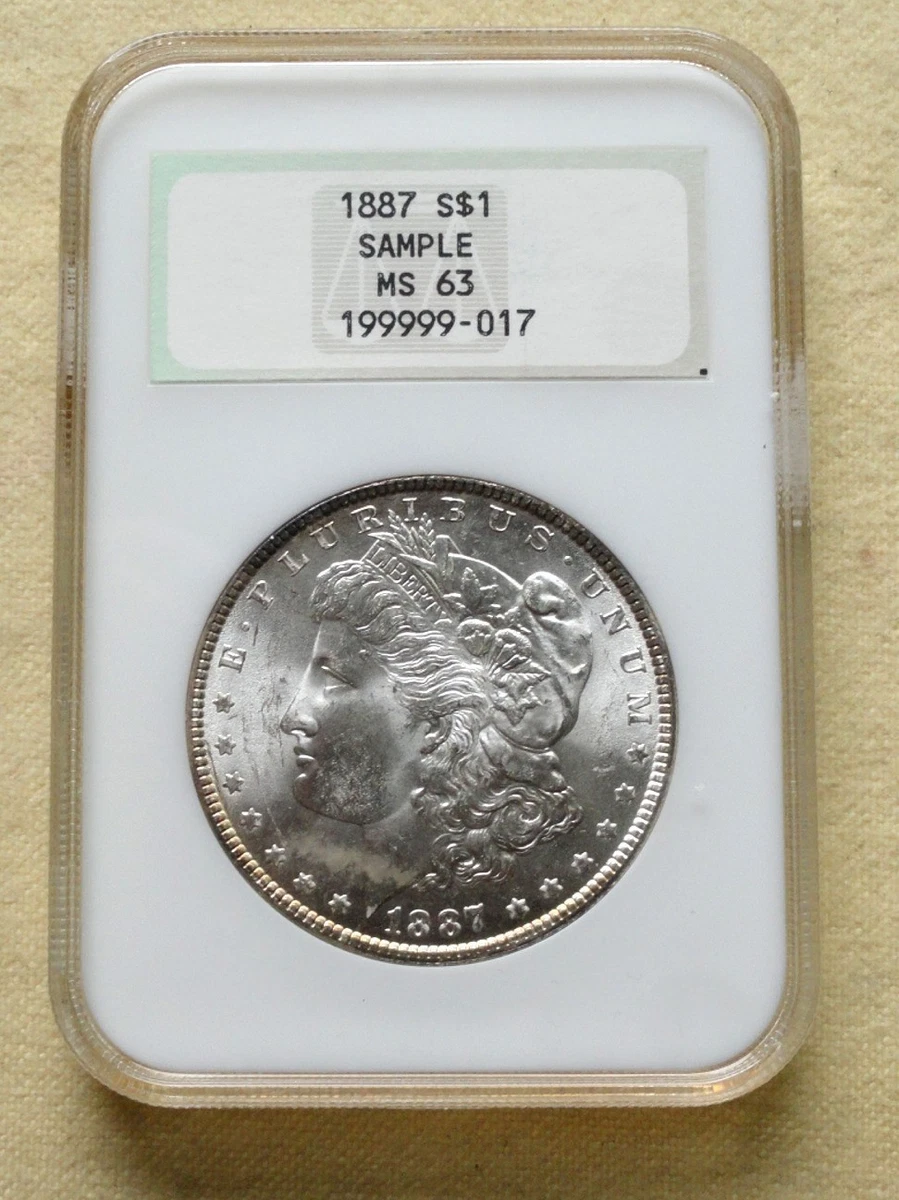 MS 63 Graded 1887 Year Morgan US Dollars (1878-1921) for sale | eBay