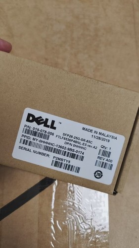 NEW DELL FTLF8536P4BNL-E5 SFP 25G SFP28-25G-SR-85C Optical Transceiver 0HHHHC - Picture 3 of 5