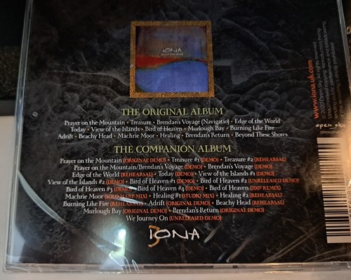 2020 Book Of Iona Double CD Limited Numbered Box Set Open Sky - Picture 9 of 23
