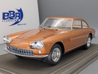 Modellautos 1:18 BBR Ferrari 330 GT 2+2 Limitiert 1/32 Lederplatte Vitrine OVP