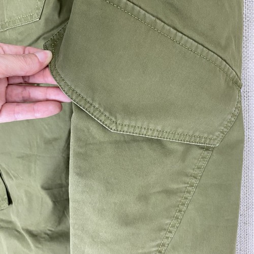 Pantalón utilitario Madewell The Petite pierna barril en sarga teñida con prendas para mujer 16P nuevo con etiquetas - Imagen 13 de 16