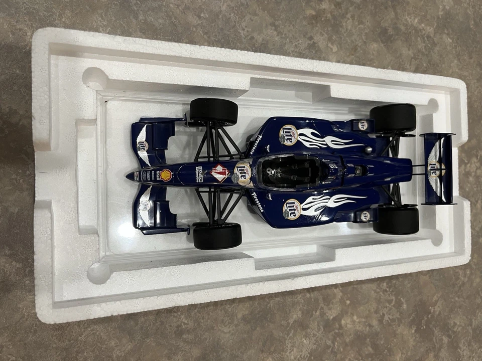 Carro Indy Car 1999 Acción 1:18 #7 Max Papis Miller Lite Harley Davidson Reynard Foto 2 de 4
