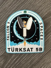 Spacex Employe Patch Turksat 5B 