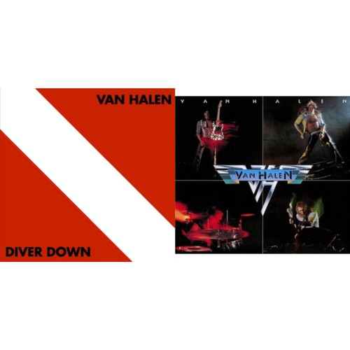 Van Halen - Diver Down & Van Halen (Digitally Remastered) [New LP Vinyl Bundle] - Imagen 1 de 3