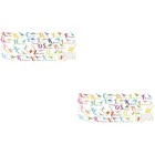 2 Sets Wandaufkleber im Cartoon-Dinosaurier-Design für Zuhause, Wandaufkleber,