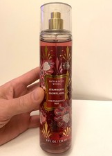 NEW BATH BODY WORKS STRAWBERRY SNOWFLAKES FRAGRANCE BODY MIST SPRAY 8 FL OZ