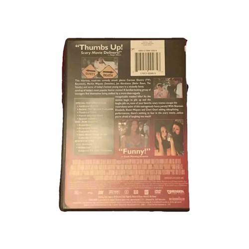 Scary Movie DVD 2000 Carmen Electra Dave Sheridan Frank B. Moore Rated R Comedy - Picture 2 of 2