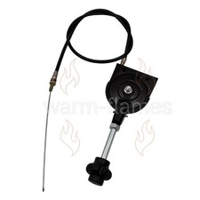 Excavator Throttle Control Cable 40 Inches Manual Throttle Wire