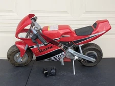 Razor PR200 Pocket Rocket Kids Ride-On Electric Motorcycle & Charger TESTED*