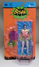 McFarlane Toys - DC Retro Wax Robin  Batman 66'  6 in Action Figure Nonmint Card