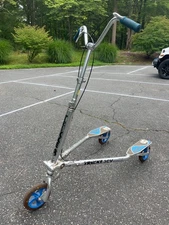 TRIKKE T8 3CV,  silver, ~5.5 feet tall