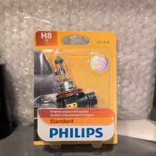 New Philips H8 B1 Standard Headlight Bulb 12360 12V 35W