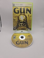 Gun (Microsoft Xbox 360), Used, Tested & Working Disc Only And Box 