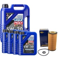 MotoröL Set High Tech 5W-30 Liqui Moly 9 Liter + ÖLfilter FüR Mercedes S-Klasse