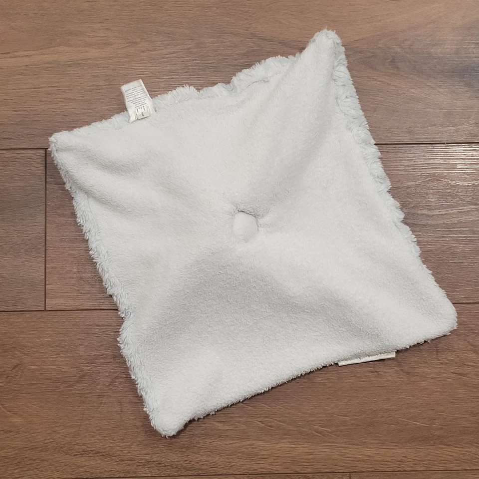 Mantas y más allá Gris Conejo Conejo Bebé Manta de Seguridad Remolinos Peluche Lovey Foto 3 de 4