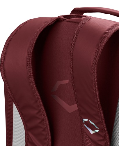 Evoshield Tone Set Baseball/Softball Backpack Bag - Maroon - Picture 7 of 7