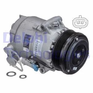 COMPRESSOR AIR CONDITIONING FITS: OPEL VAUXHALL ASTRA H VAN 1.3 CDTI .OPEL VA - Picture 1 of 7