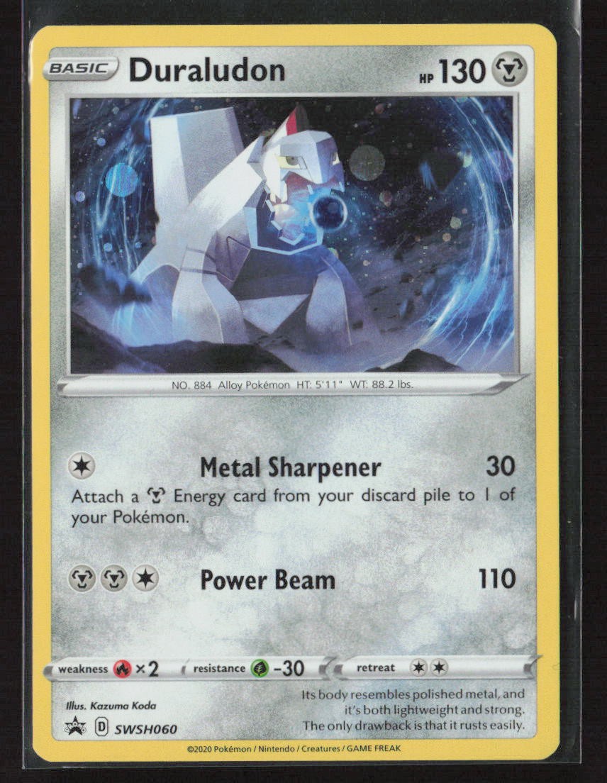 Duraludon #SWSH060 SWSH: Sword & Shield Promo Cards Holo Pokemon TCG NM/M