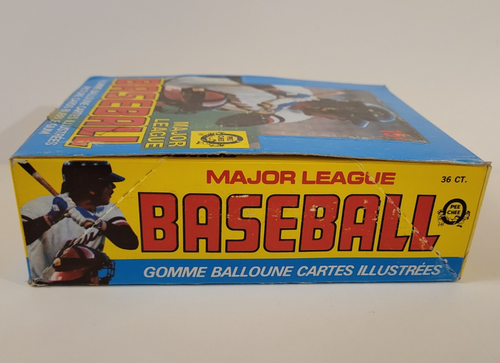 1979 MAJOR LEAGUE BASEBALL MLB O-Pee-Chee EMPTY WAX PACK CARD BOX French CANADA - Picture 6 of 10