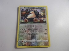 Snorlax Reverse Holo Sword & Shield Pokemon Card LP