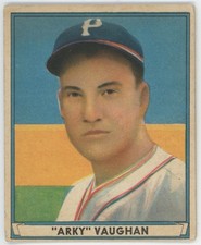 1941 Play Ball 10 Vaughan GVG 713093 