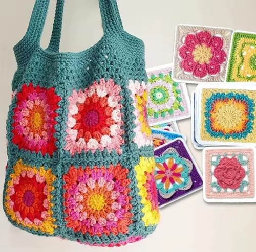 DIY 50 Mix & Match Designs, Portable Crochet Knitting Kit, Beginners Crocheters - Picture 8 of 16
