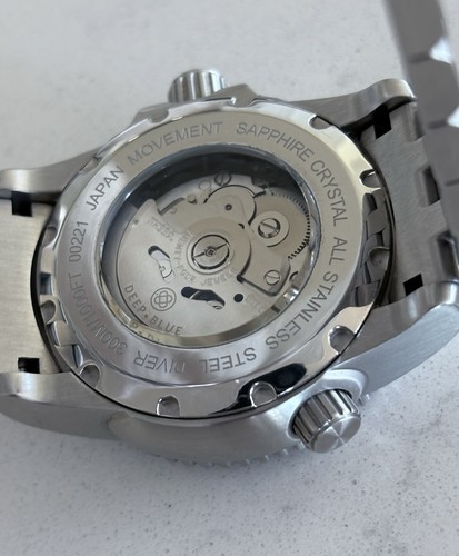 Deep Blue Diver 1000 II Automatic Nice Dial Men’s Watch - EXCELLENT CONDITION - Picture 10 of 13