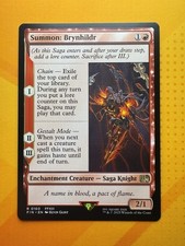 Summon: Brynhildr Final Fantasy Rare MTG TCG CCG