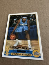 2003-04 Topps Carmelo Anthony #223 Rookie Rookie NMT MINT Denver Nuggets NBA