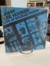 John Lee Hooker &ndash; Live at Soledad Prison (1972) ABC Blues VINYL LP EX/VG+