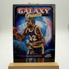 2024 Topps Cosmic Chrome - Galaxy Greats #GG-7 Magic Johnson