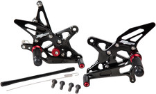 Hot Bodies MGP Adjustable Rear Sets Black 50901-2500