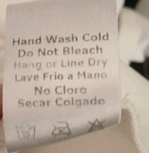 Privy Long Sleeve Plunge White Dress Size Medium - Picture 8 of 8