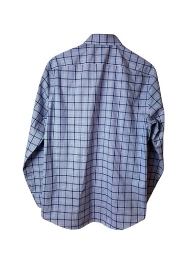 Tommy Hilfiger Hemd Herren 16-32/33 Blau THFlex Supima Stretch Slim Fit - Bild 3 von 7
