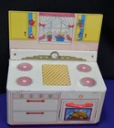 Vintage Ohio Art Co.  Tin LITHO Toy Stove Mid Century VERY NICE