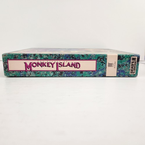 Secret of Monkey Island PC 8 Disks IBM 5.25 Lucasfilm Big Box 1990 NO SPINNER - Picture 20 of 23