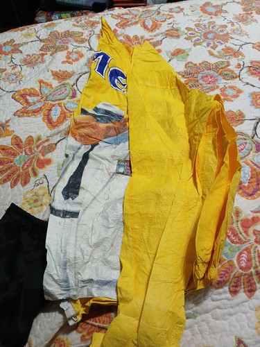 Vintage 1992 Camel Cigarettes Joe Camel Tyvek Zip Up Windbreaker Jacke XL Neu - Bild 1 von 5