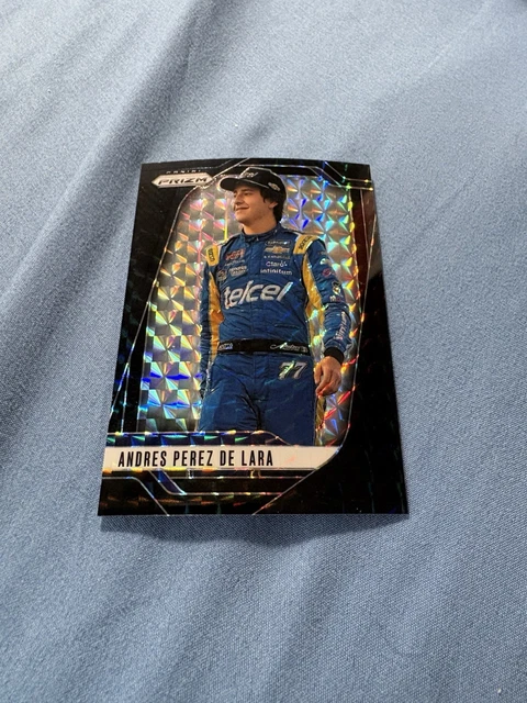 2025 Panini Prizm Racing Andres Perez De Lara Black 1/1 Card!