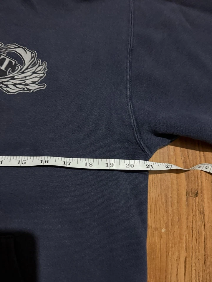 Sudadera con Capucha Independiente Etiqueta NHS De Colección Hecha en EE. UU. Pequeña (W20 L26) Foto 3 de 4