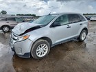 Driver Side View Mirror Power Black Textured Cap Fits 11-14 EDGE 4824379