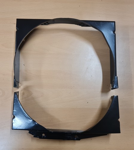 Classic Mini Mk1/2 Radiator Fan Shroud Cowl Two Piece Refurbed - Picture 7 of 10