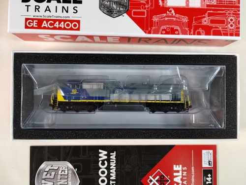 GE AC4400CW Locomotive Scale Trains Rivet Counter SXT39106 CSX #60 DC - Picture 4 of 17