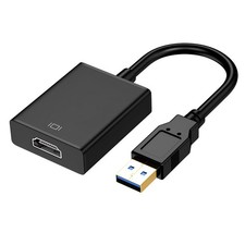 USB to HDMI Adapter for Monitor Windows 11/10 / 8, HDMI USB Converter for Laptop