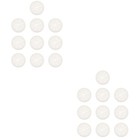 20 stücke Schreibtisch Tülle Office Wire Organizer Runde Drahtlochabdeckung